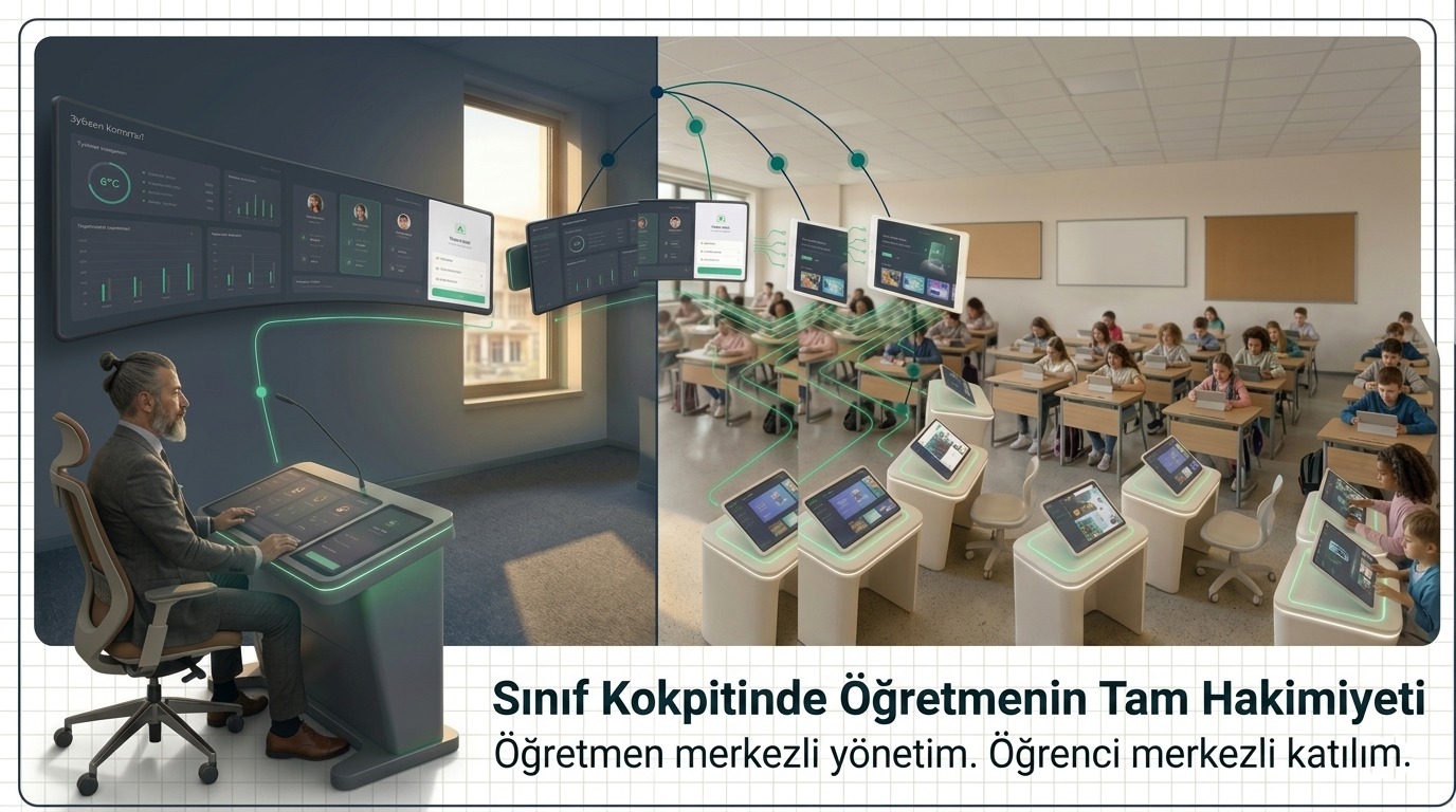Sınıf Kokpitinde Öğretmenin Tam Hâkimiyeti